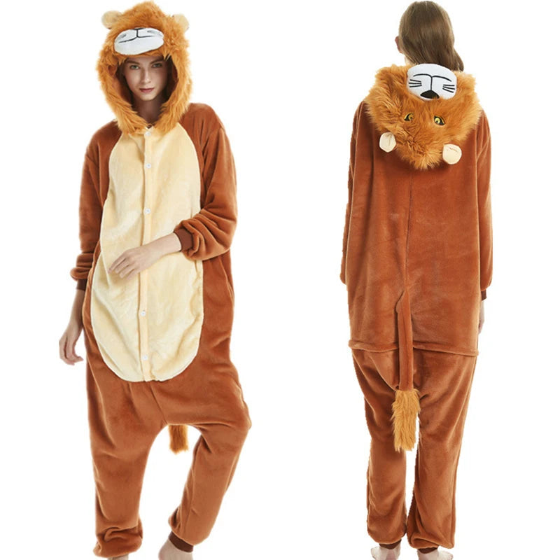 Combinaison Pyjama Lion Adulte