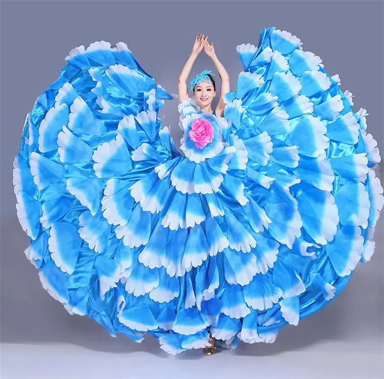 Robe Flamenco Femme à Volants – Plusieurs Styles