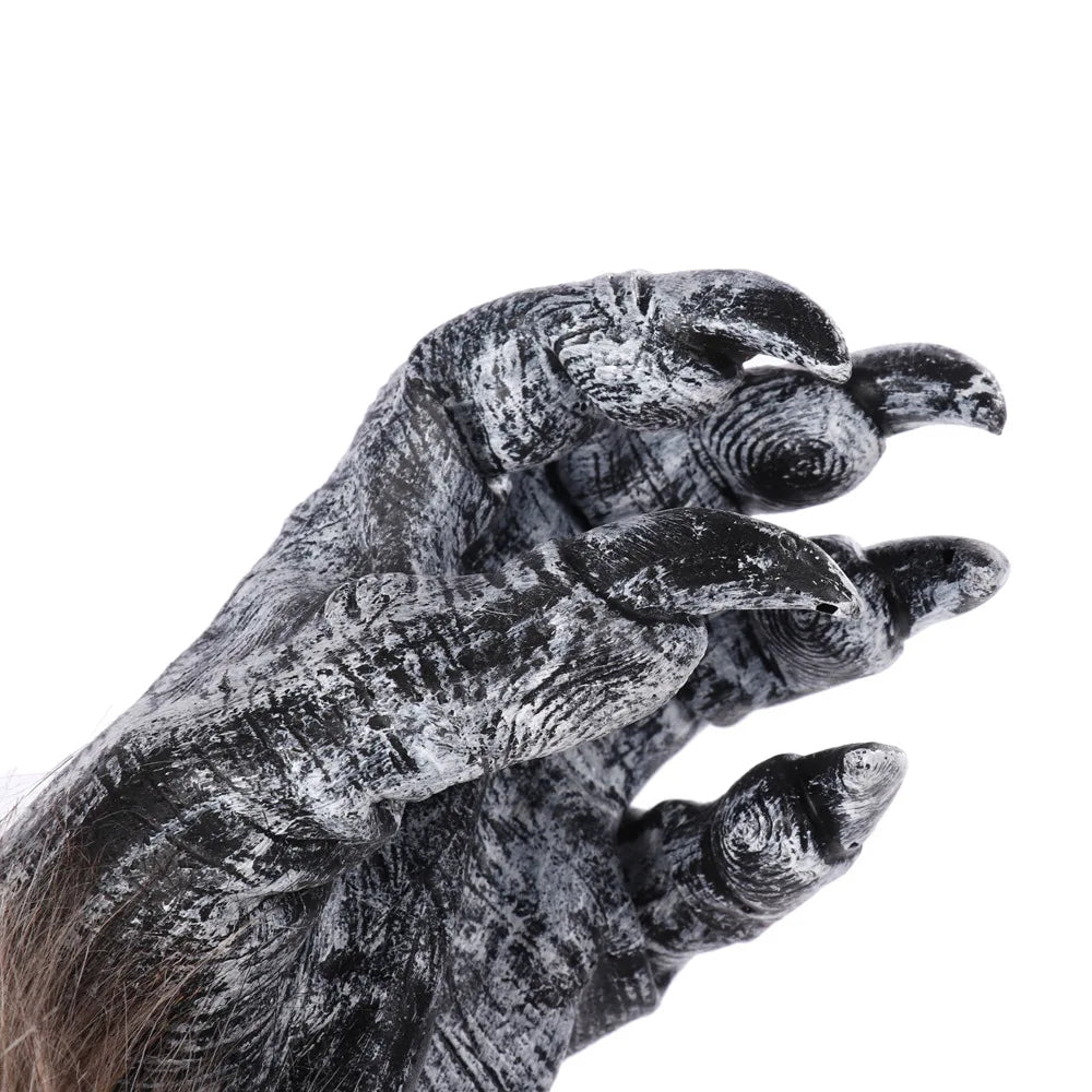 Gants Griffes de Bête à Fourrure en Latex – vue 2