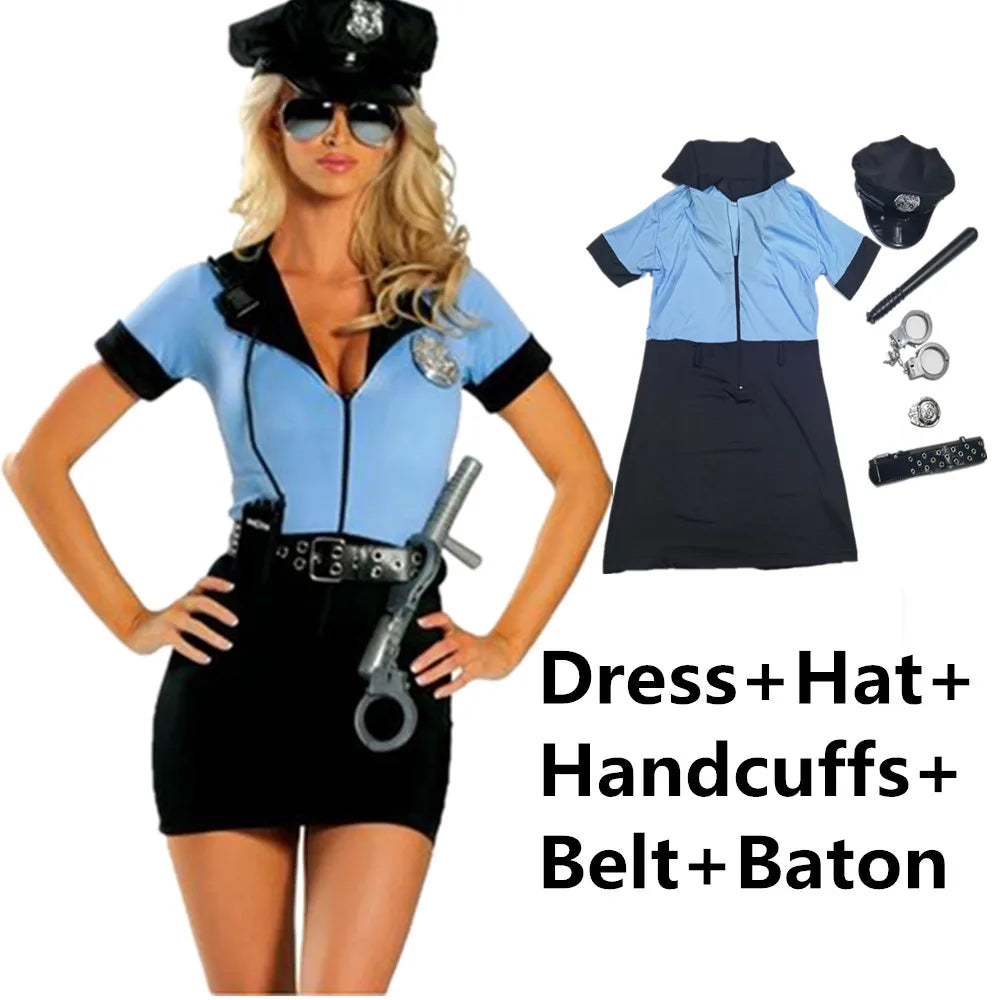 Déguisement Policière Sexy avec Accessoires – vue 13
