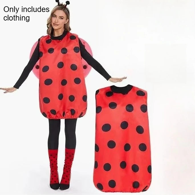 Déguisement Coccinelle Femme avec Ailes – vue 3