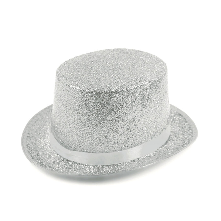 Chapeau Haut de Forme Pailleté – Accessoire de Déguisement – vue 8