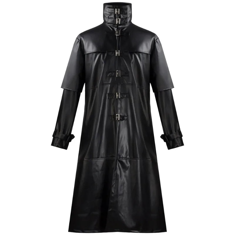 Manteau Médecin de la Peste en Simili Cuir Homme