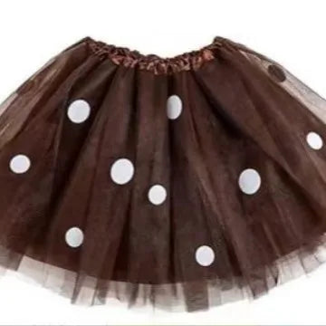 Kit Renne – Serre-Tête Bois, Queue et Tutu Marron