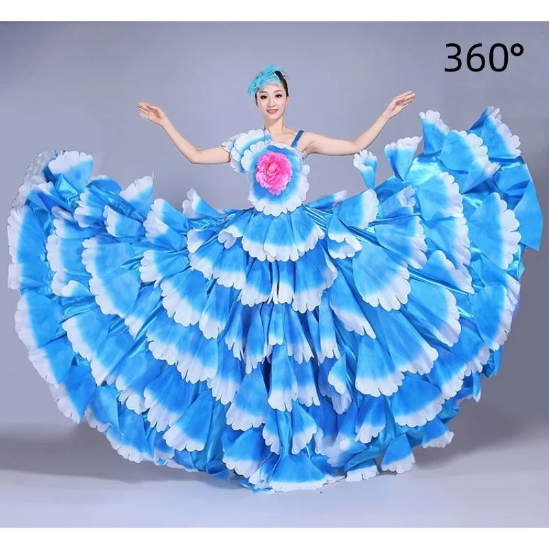 Robe Flamenco Femme à Volants – Plusieurs Styles