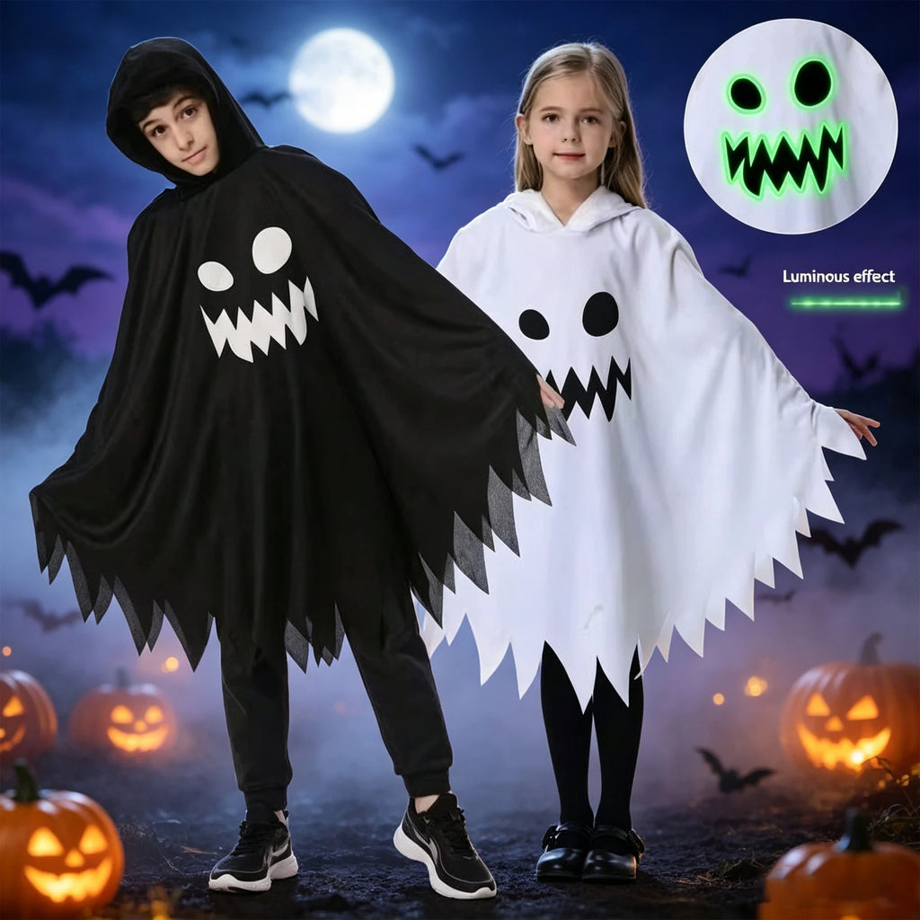 Cape Fantôme Phosphorescente à Capuche – Adulte