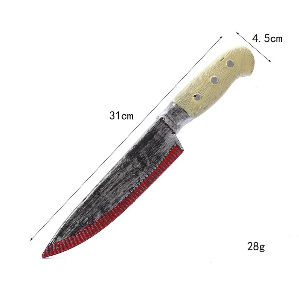 Couteau de Cuisine Ensanglanté Factice 30 cm – vue 7
