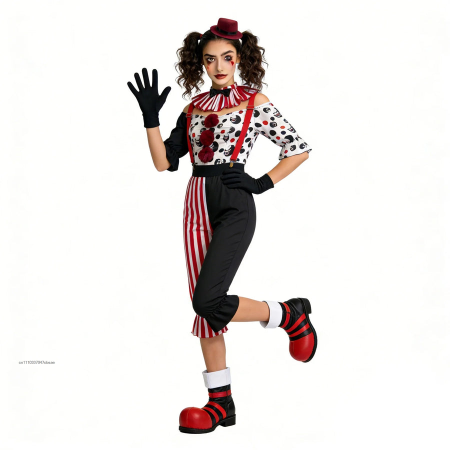 Costume Clown Horreur Famille – Robe et Combinaison