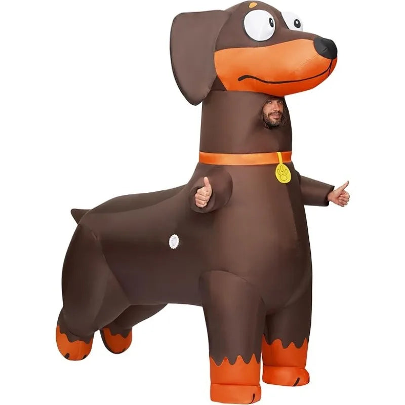 Déguisement Gonflable Animal Adulte – Requin, Dinosaure, Capybara – vue 7