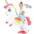 Déguisement Licorne à Chevaucher Gonflable – Plusieurs Tailles