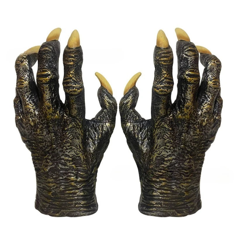 Gants Loup-Garou Réalistes en Latex – vue 2