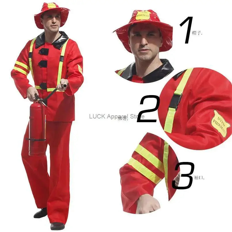 Déguisement Pompier Homme
