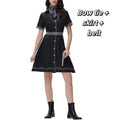 Déguisement Cowgirl Femme – Robe Noire Western – vue 7