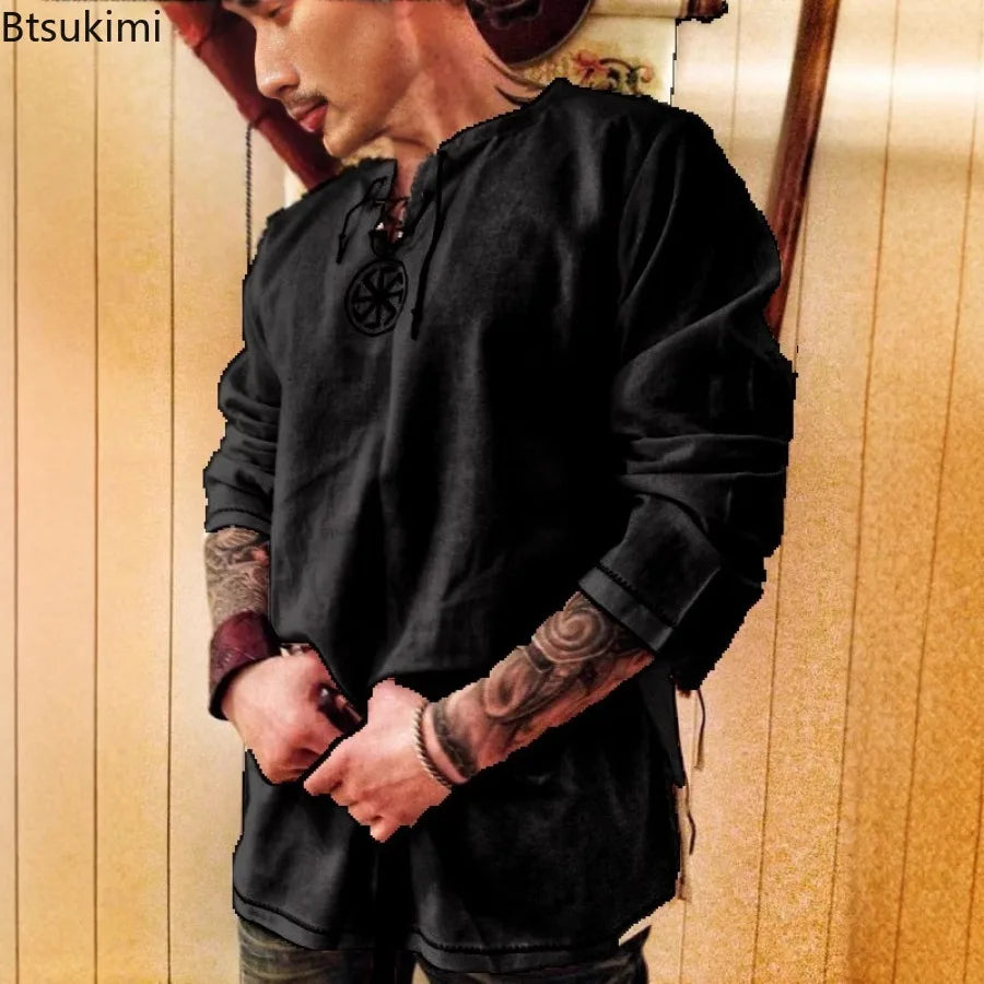 Tunique Chevalier Viking Médiéval Homme – vue 4