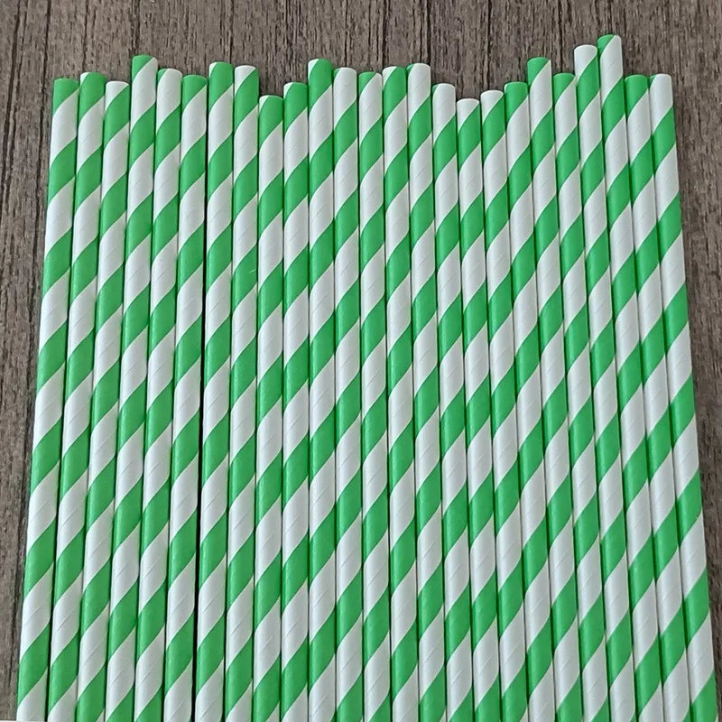Pailles en Papier Colorées Épaisses - Lot de 25 – vue 10