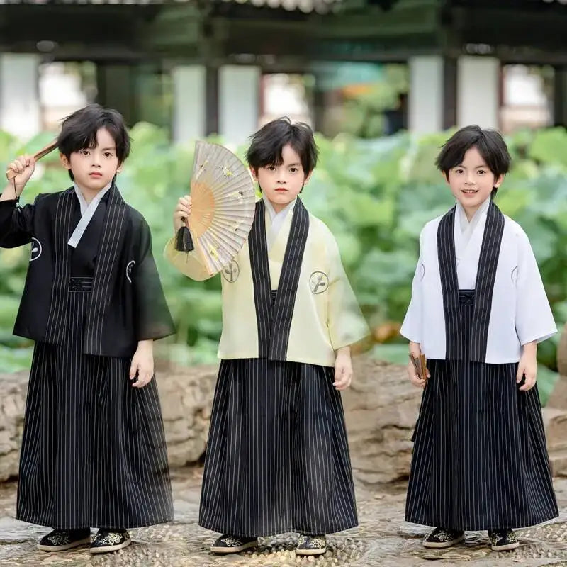 Haut de Costume Ninja Enfant – Styles 1 à 6, Tailles 110 à 150