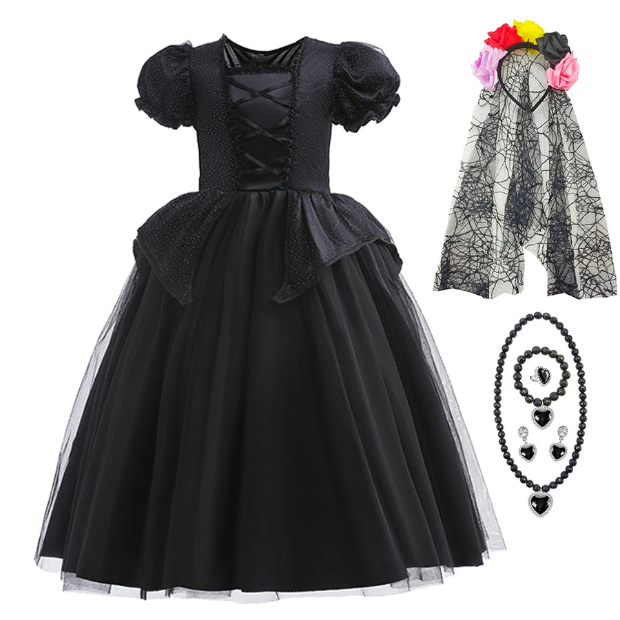Déguisement Sorcière Gothique Fille – Robe ou Accessoires