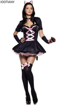 Déguisement Lapin Noir Sexy avec Cape