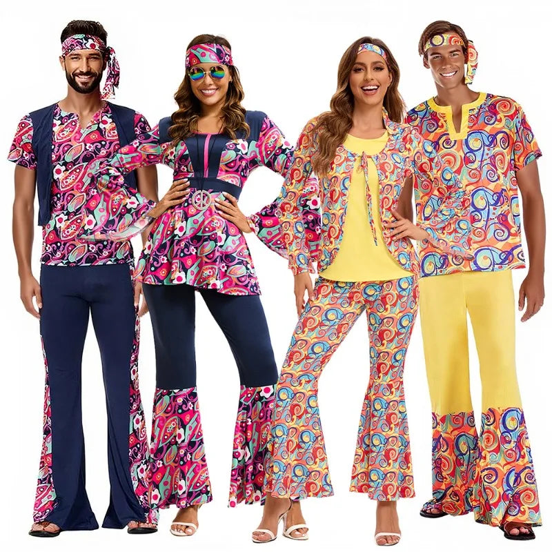 Déguisement Hippie Bohème Couple