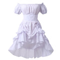 Robe Corset Pirate Steampunk Épaules Dénudées