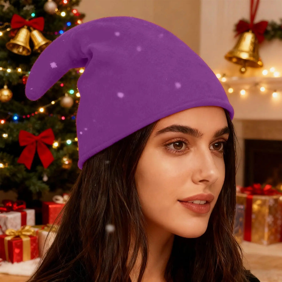 Bonnet de Fête de Noël Uni – vue 10