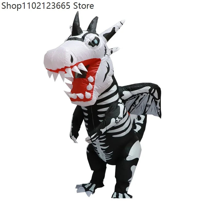 Costume Gonflable Animalier – Licorne, Dinosaure ou Squelette