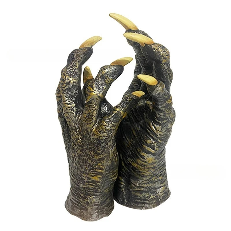 Gants Loup-Garou en Latex – Maison Hantée