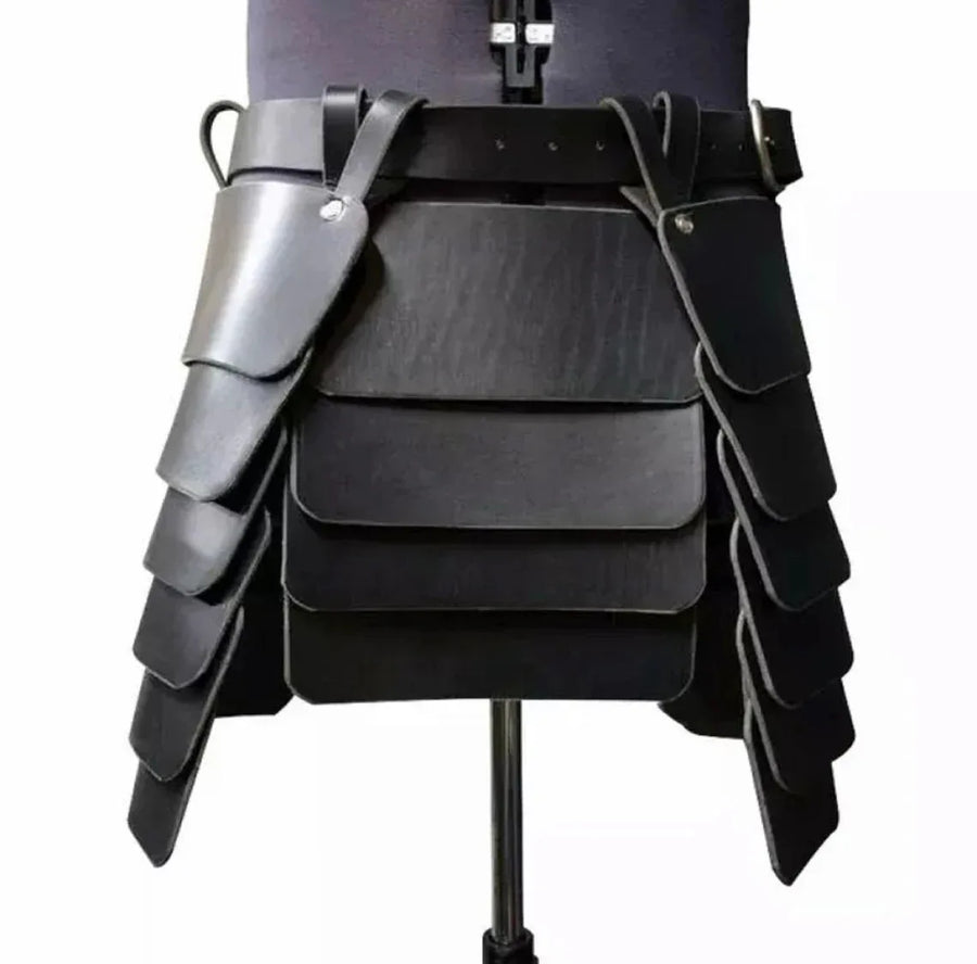 Jambières Armure Viking en Simili Cuir
