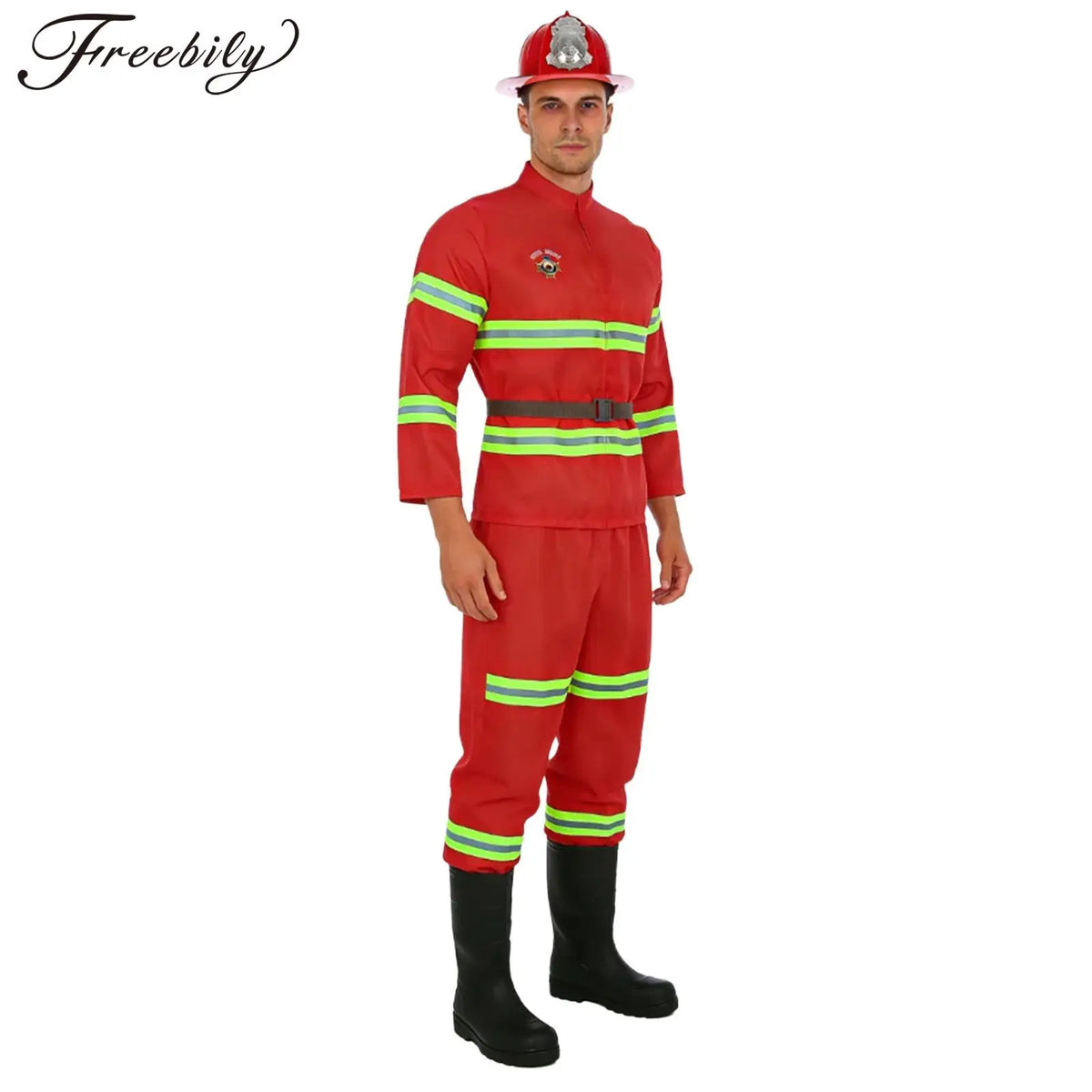Déguisement Pompier Homme avec Casque