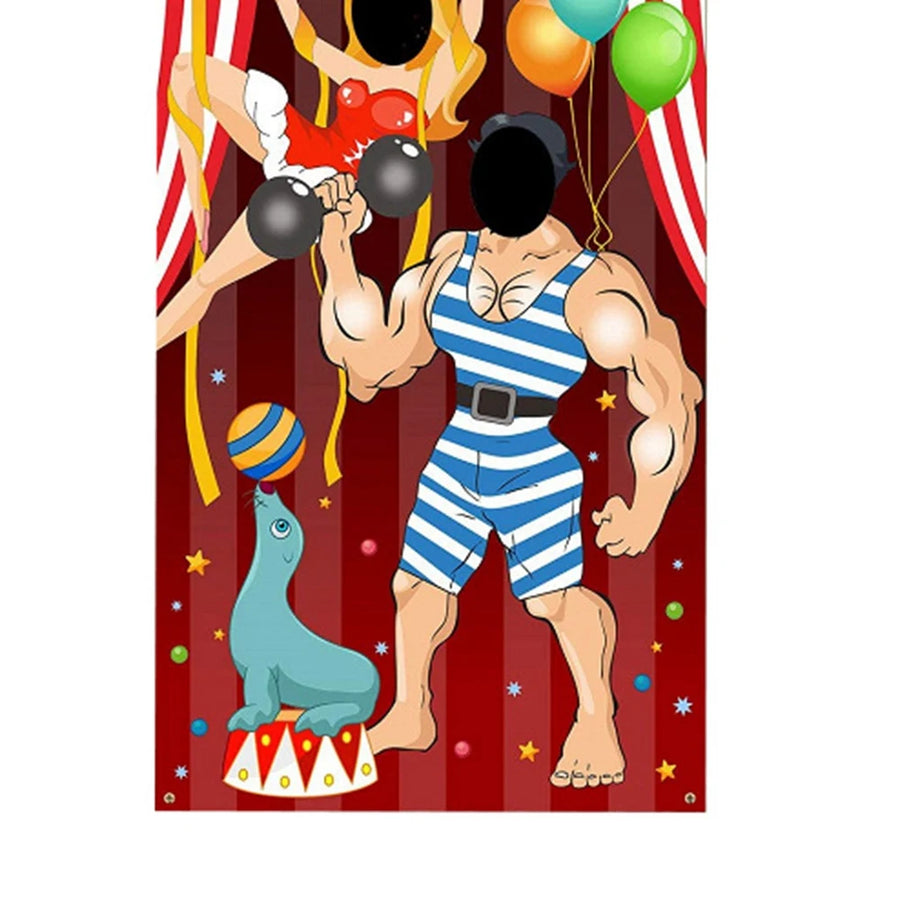 Fond Photo Carnaval et Cirque – Bannière Décorative