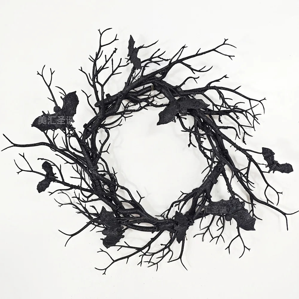 Couronne décorative LED Halloween – vue 6