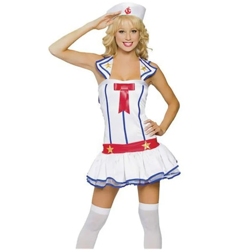 Déguisement Marin Sexy Bleu Marine Femme – vue 12