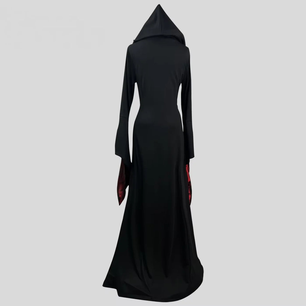 Robe Vampire Gothique à Capuche – vue 4