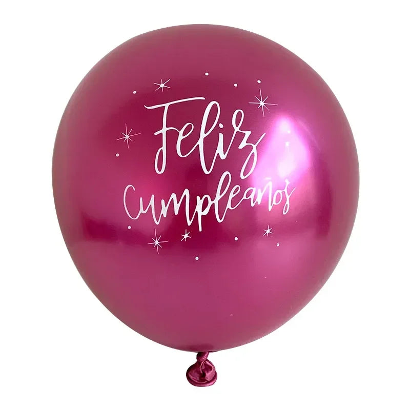 Lot de 15 Ballons Latex Or, Argent et Confettis – vue 21