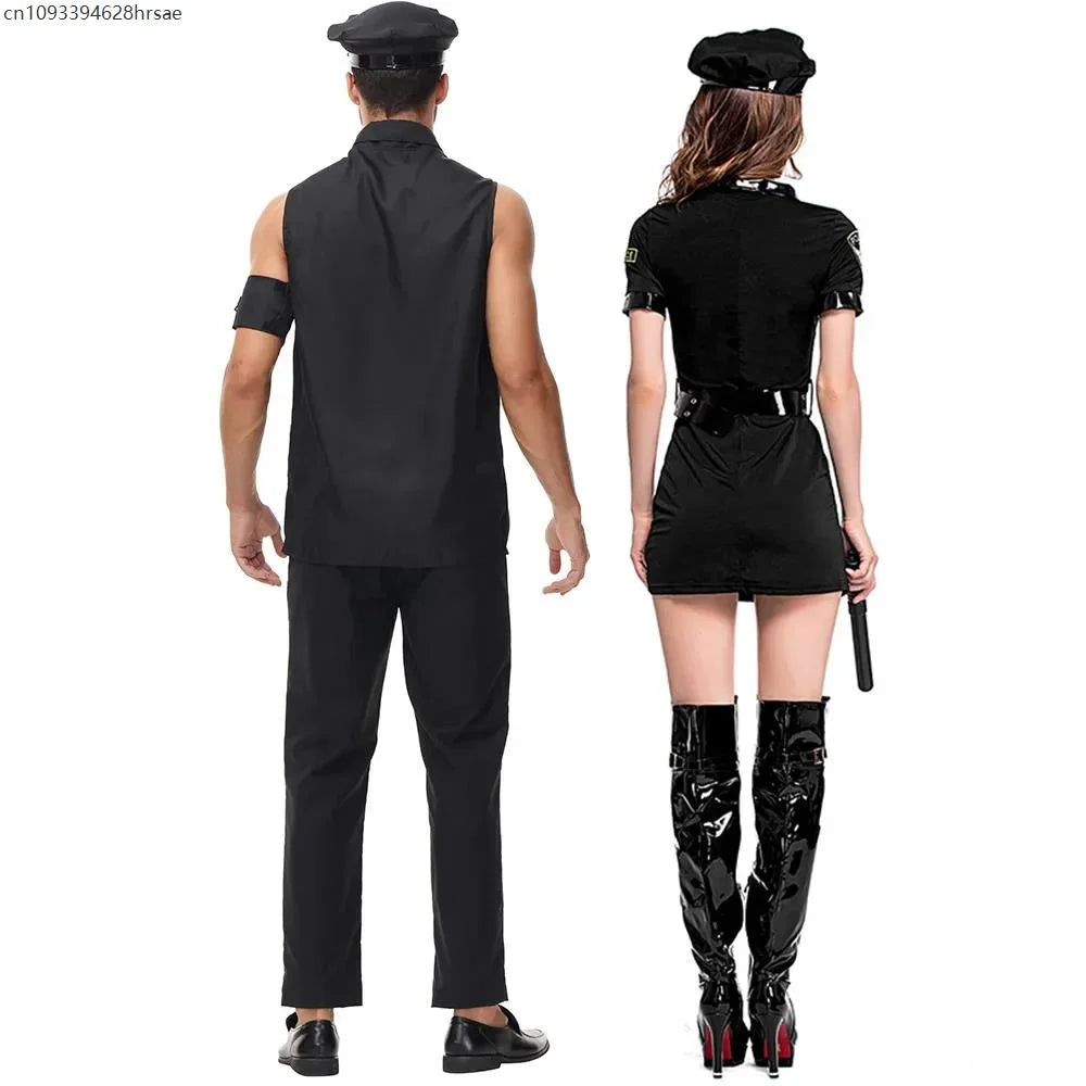 Déguisement Policier Couple Homme et Femme