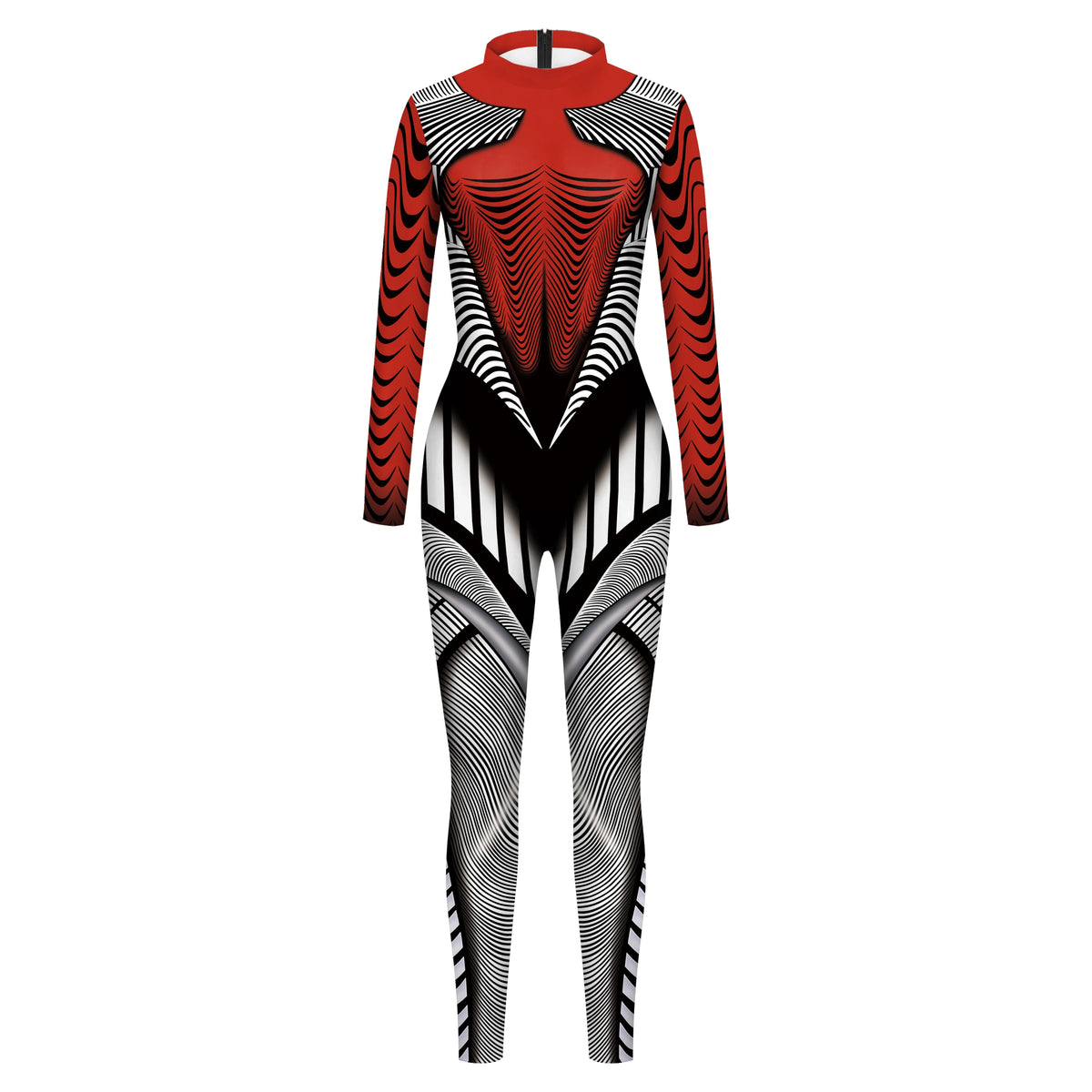 Combinaison Femme à Motifs 3D – Modèles A, B et C, S à XL