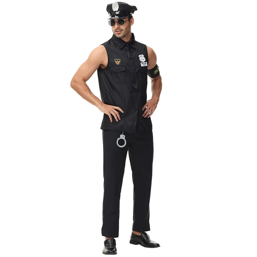 Déguisement Policier Homme avec Accessoires – vue 5