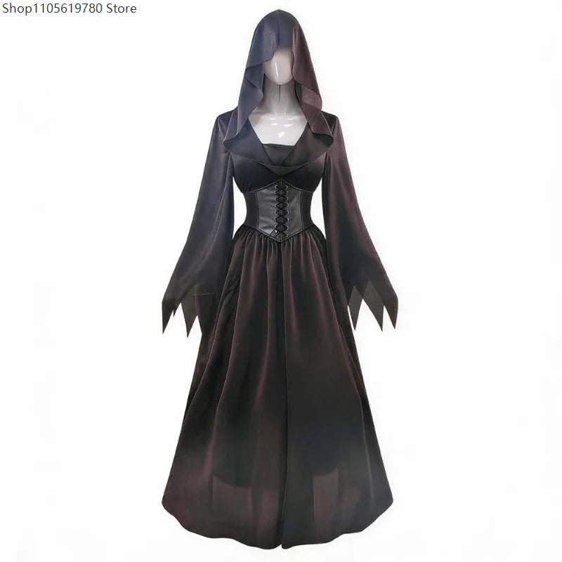 Robe Vampire Médiévale Gothique Femme – XS à 3XL