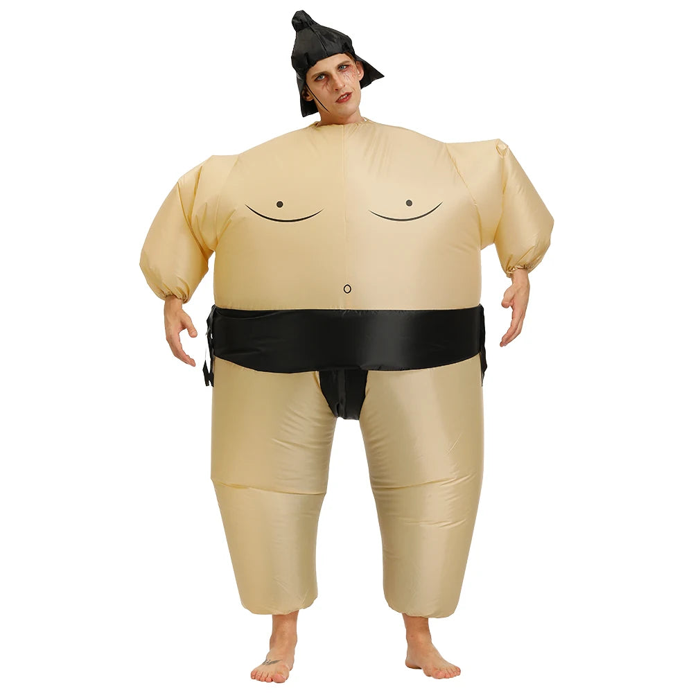 Déguisement Gonflable Sumo Adulte – Costume Rigolo – vue 2