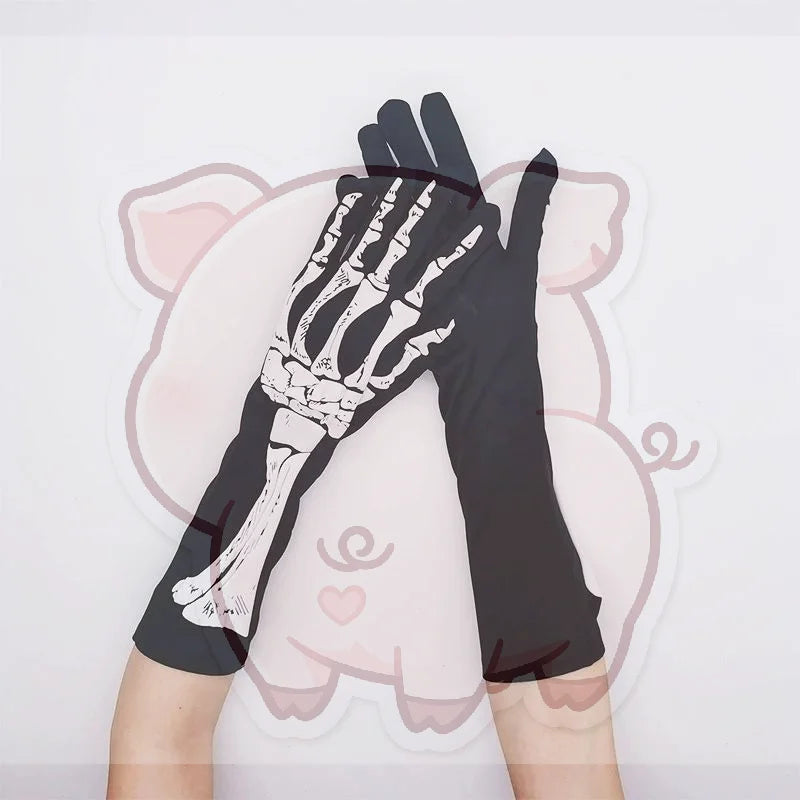 Gants Squelette Halloween
