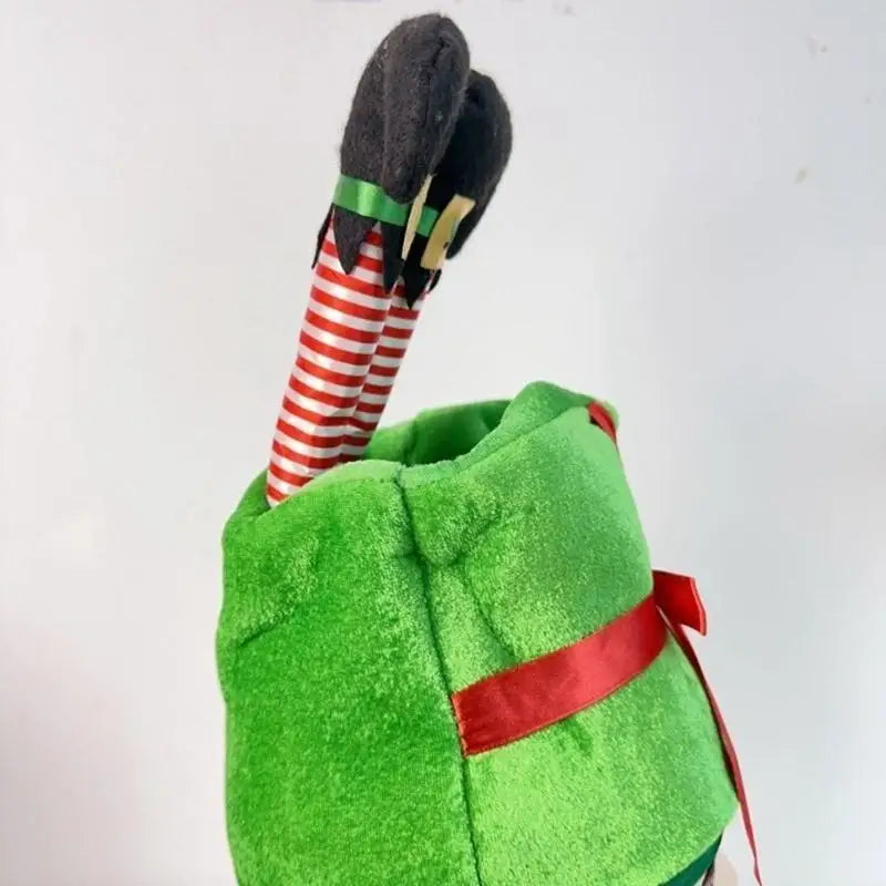 Chapeau Cadeau de Noël avec Jambes