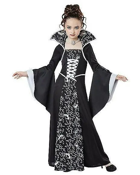 Robe Tutu Longue Vampire Fille