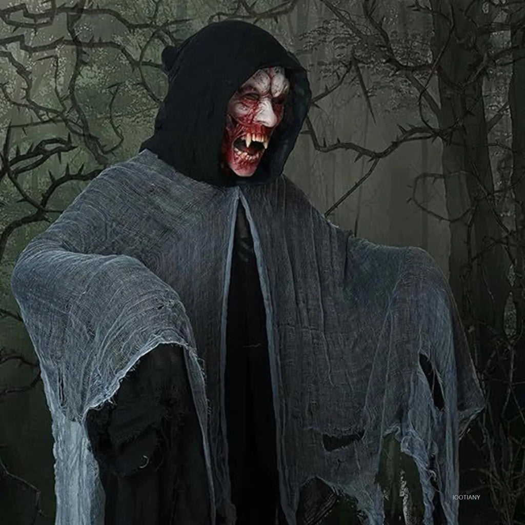 Cape Gothique à Capuche – Noire, Rouge, Grise ou Café