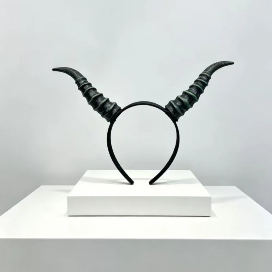 Serre-Tête Cornes de Mouton Gothique – vue 3
