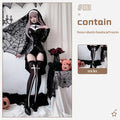 Combinaison Religieuse Gothique en Simili Cuir