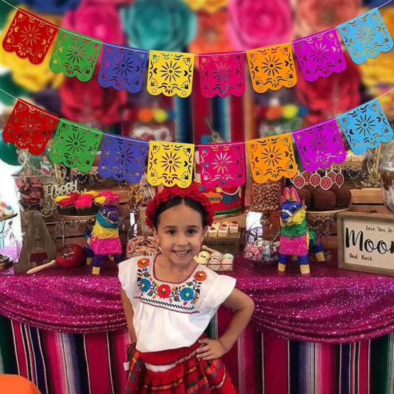 Banderole Día de los Muertos – Décoration Halloween et Carnaval – vue 5