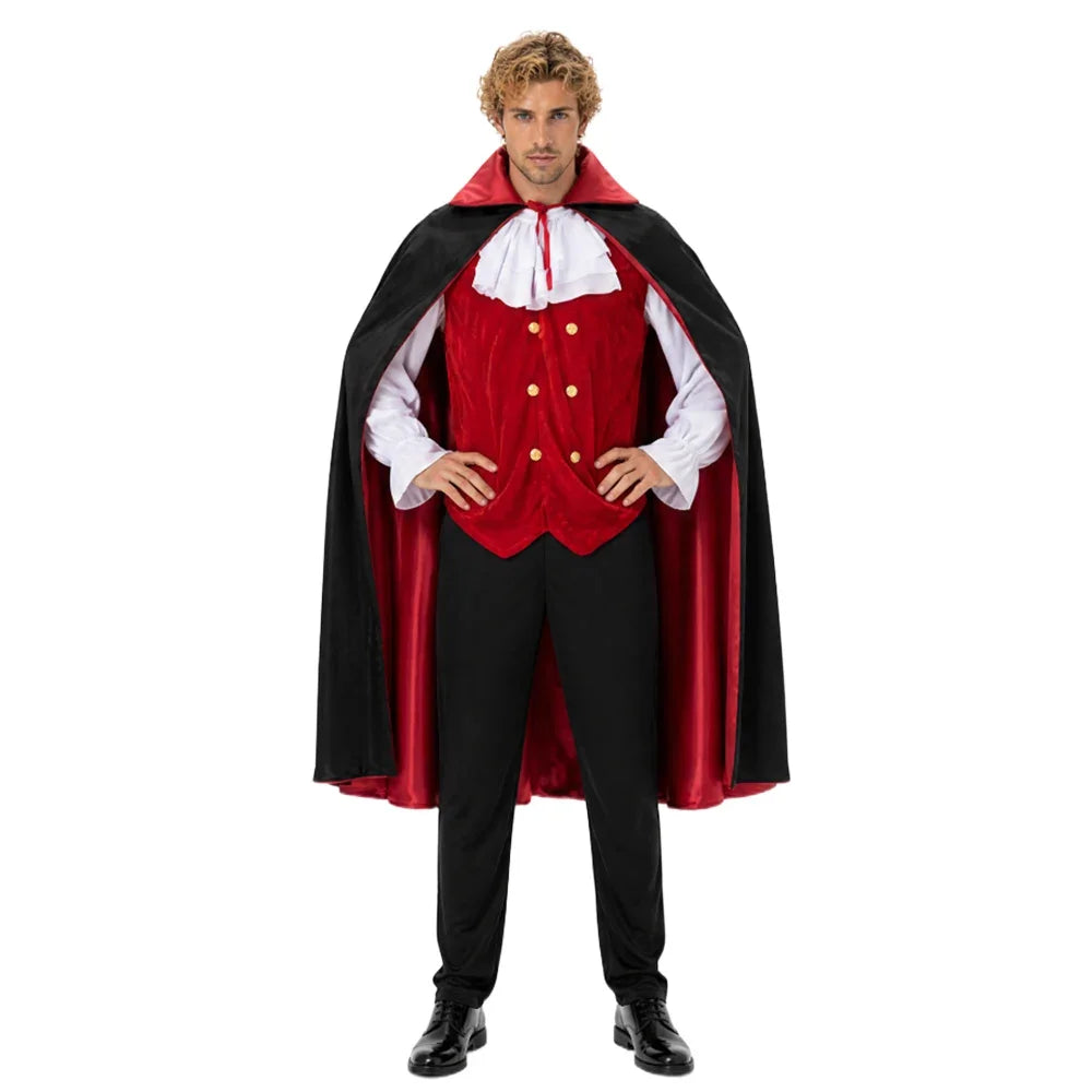 Déguisement Vampire Médiéval Homme – 4 Styles A à D