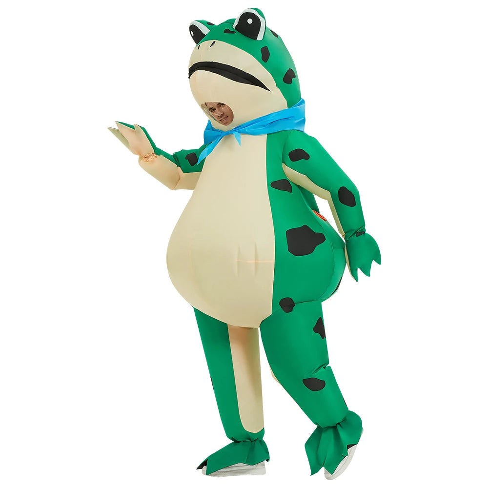 Déguisement Gonflable Grenouille Adulte 150-190 cm – vue 2