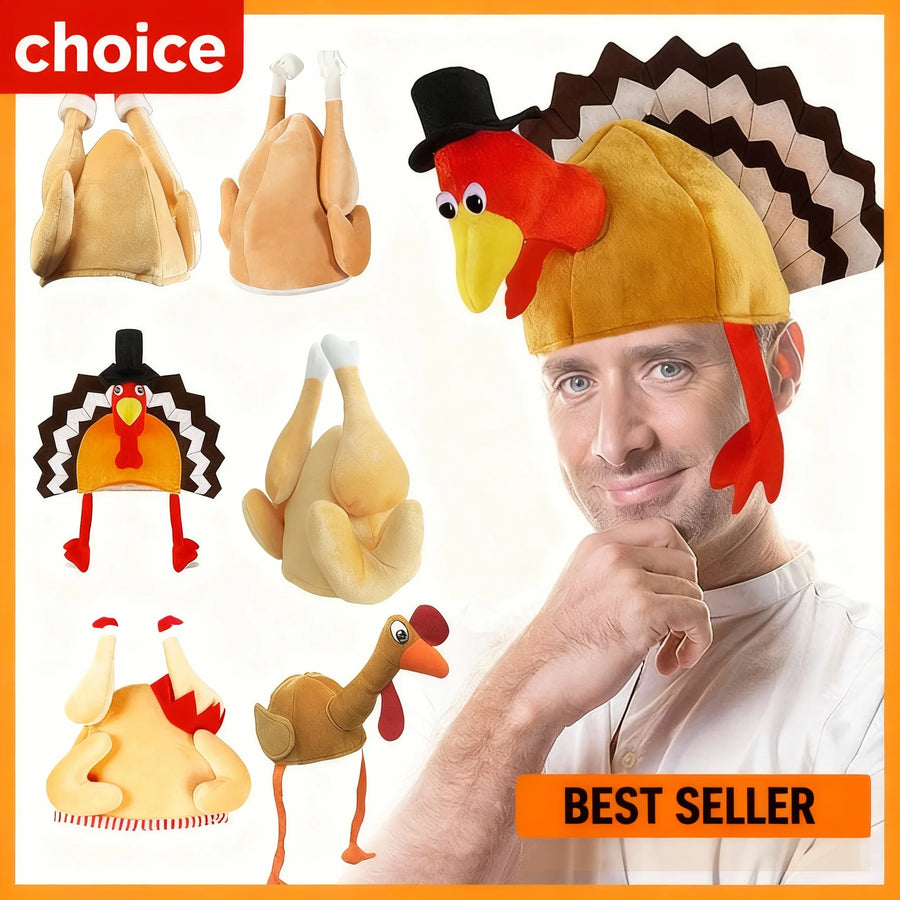 Chapeau rigolo patte de dinde - Panoplia