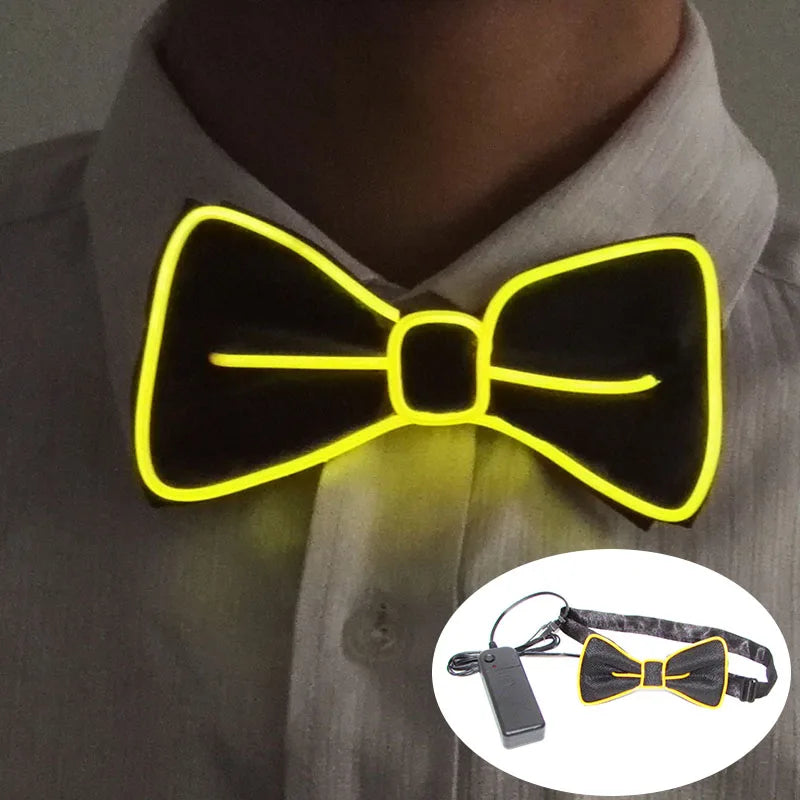 Accessoires Lumineux de Fête – Bretelles ou Nœud Papillon